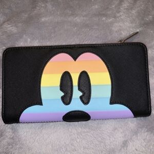 Loungefly Mickey Mouse Rainbow Wallet